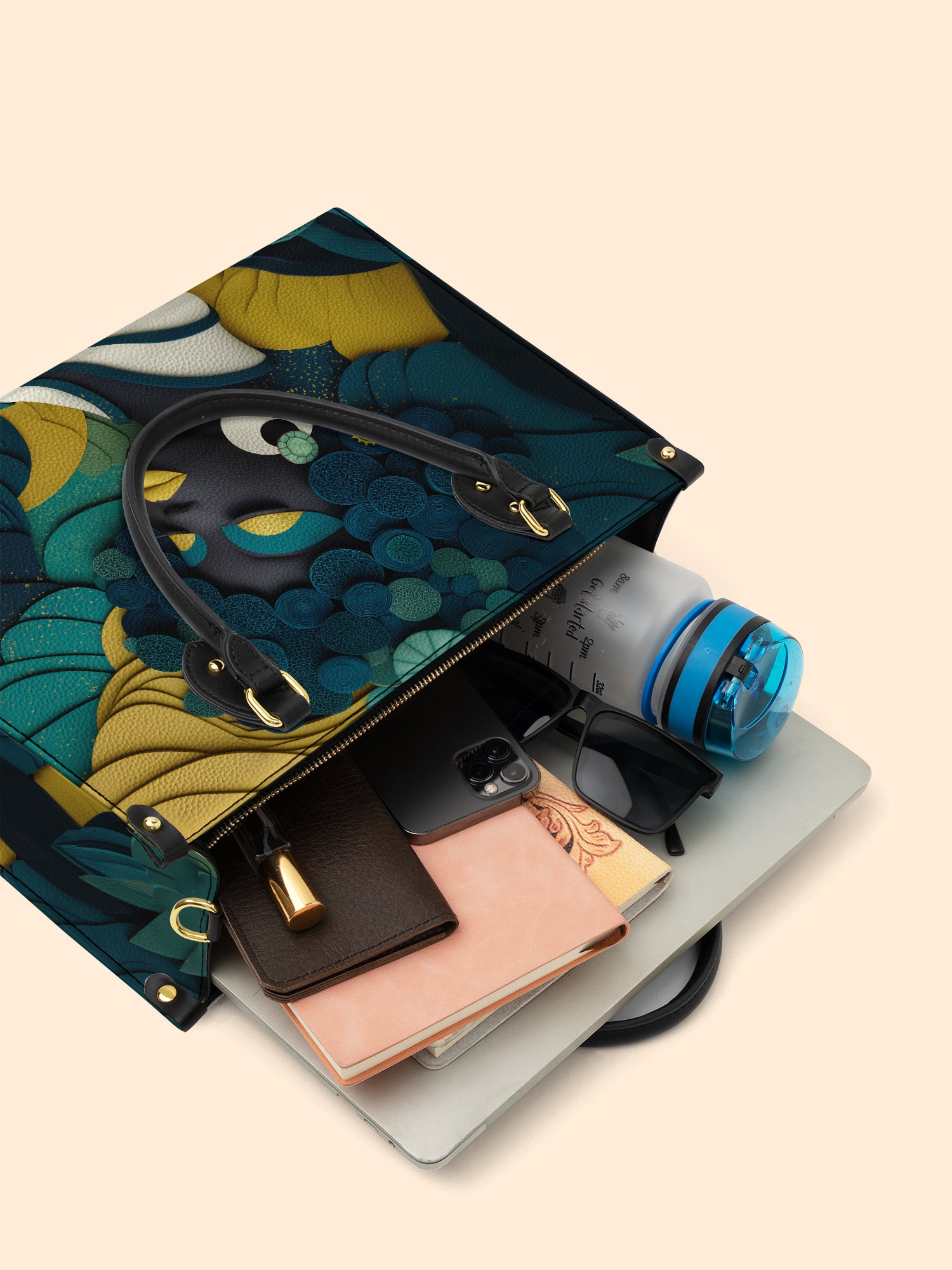 Echo Coil Premium Leather Handbag QR0TD141