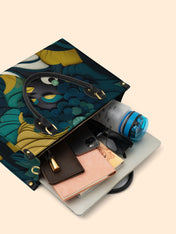 Echo Coil Premium Leather Handbag QR0TD141