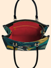 Echo Coil Premium Leather Handbag QR0TD141