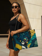 Echo Coil Premium Leather Handbag QR0TD141