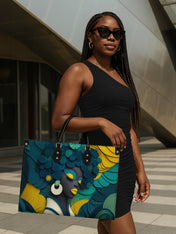 Echo Coil Premium Leather Handbag QR0TD141