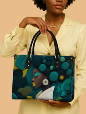 Knots Of Glor Premium Leather Handbag QR0TD143