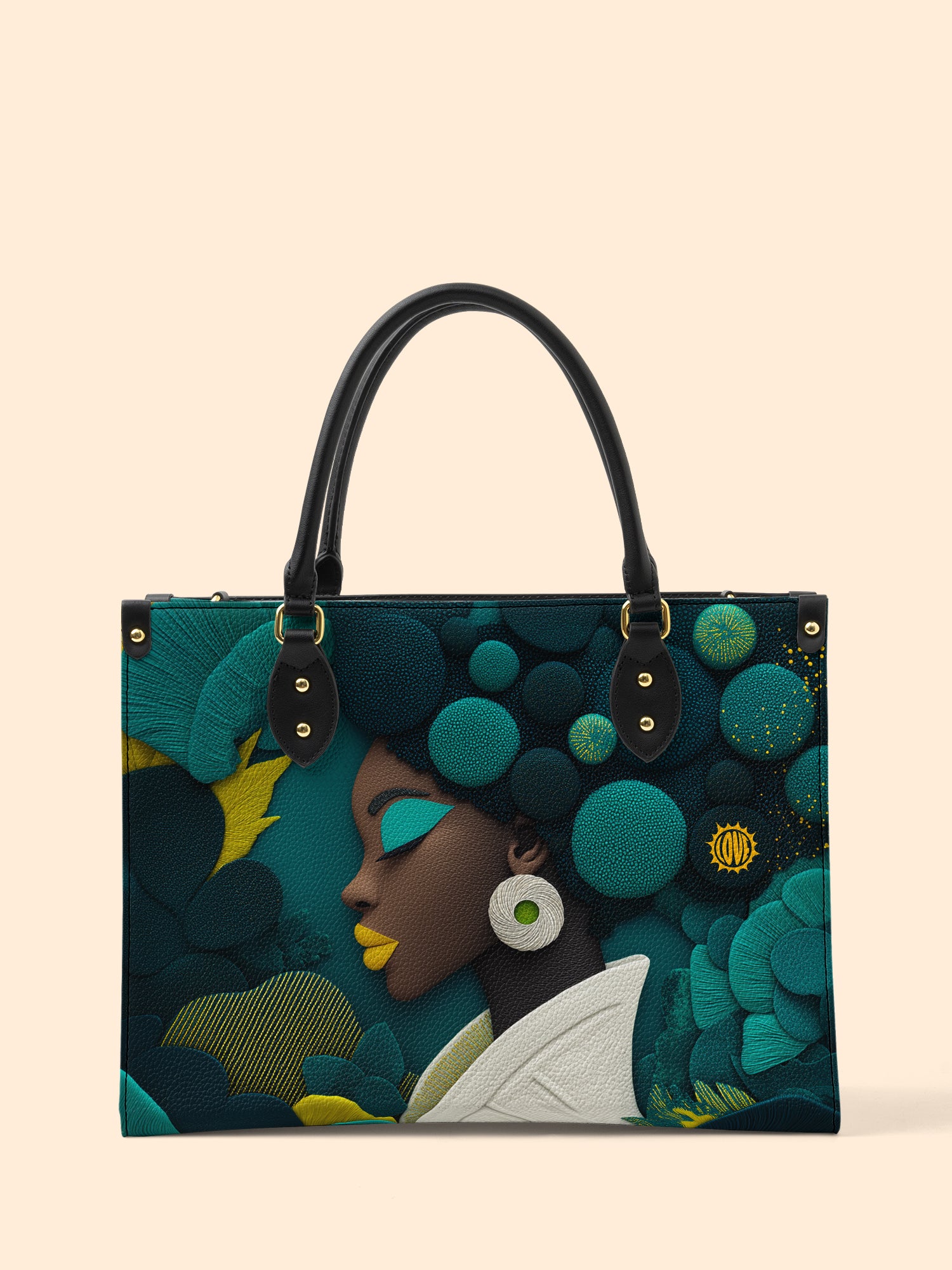 Knots Of Glor Premium Leather Handbag QR0TD143