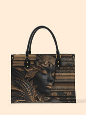 Pages Of Wisdom Premium Leather Handbag QR0TD131