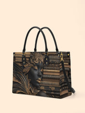 Pages Of Wisdom Premium Leather Handbag QR0TD131