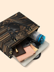 Pages Of Wisdom Premium Leather Handbag QR0TD131