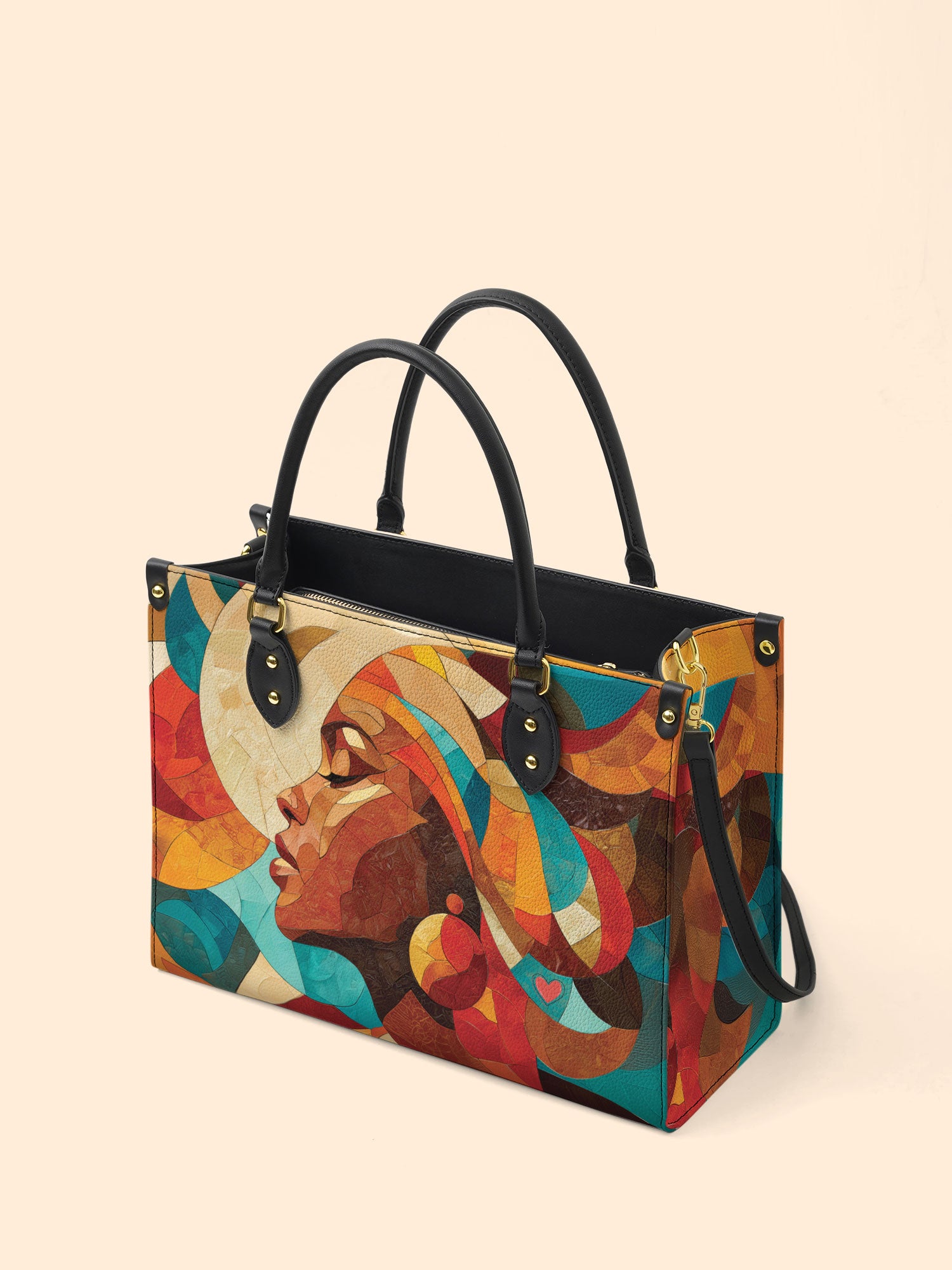 Sunwoven Premium Leather Handbag QR0TV044