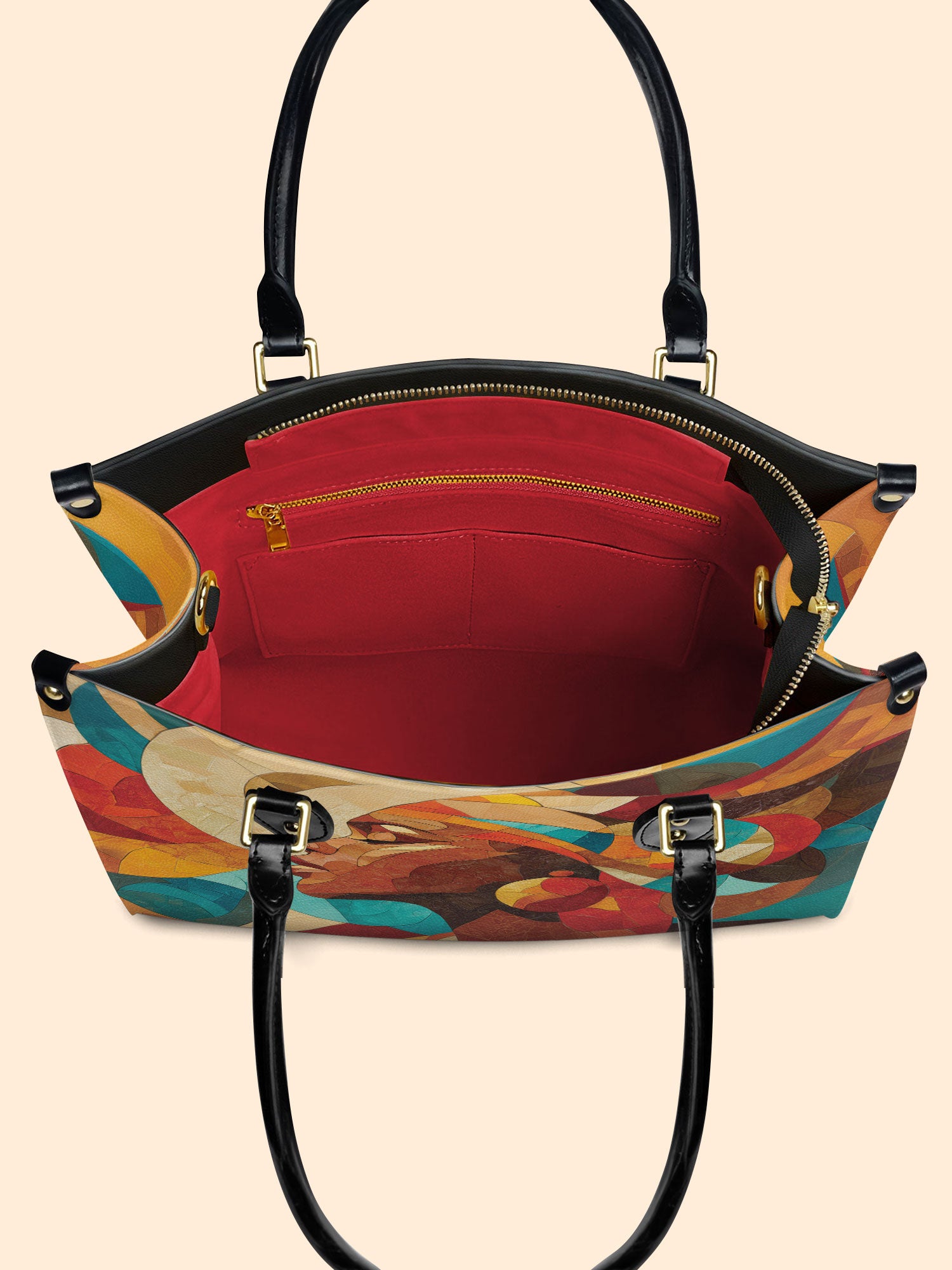 Sunwoven Premium Leather Handbag QR0TV044