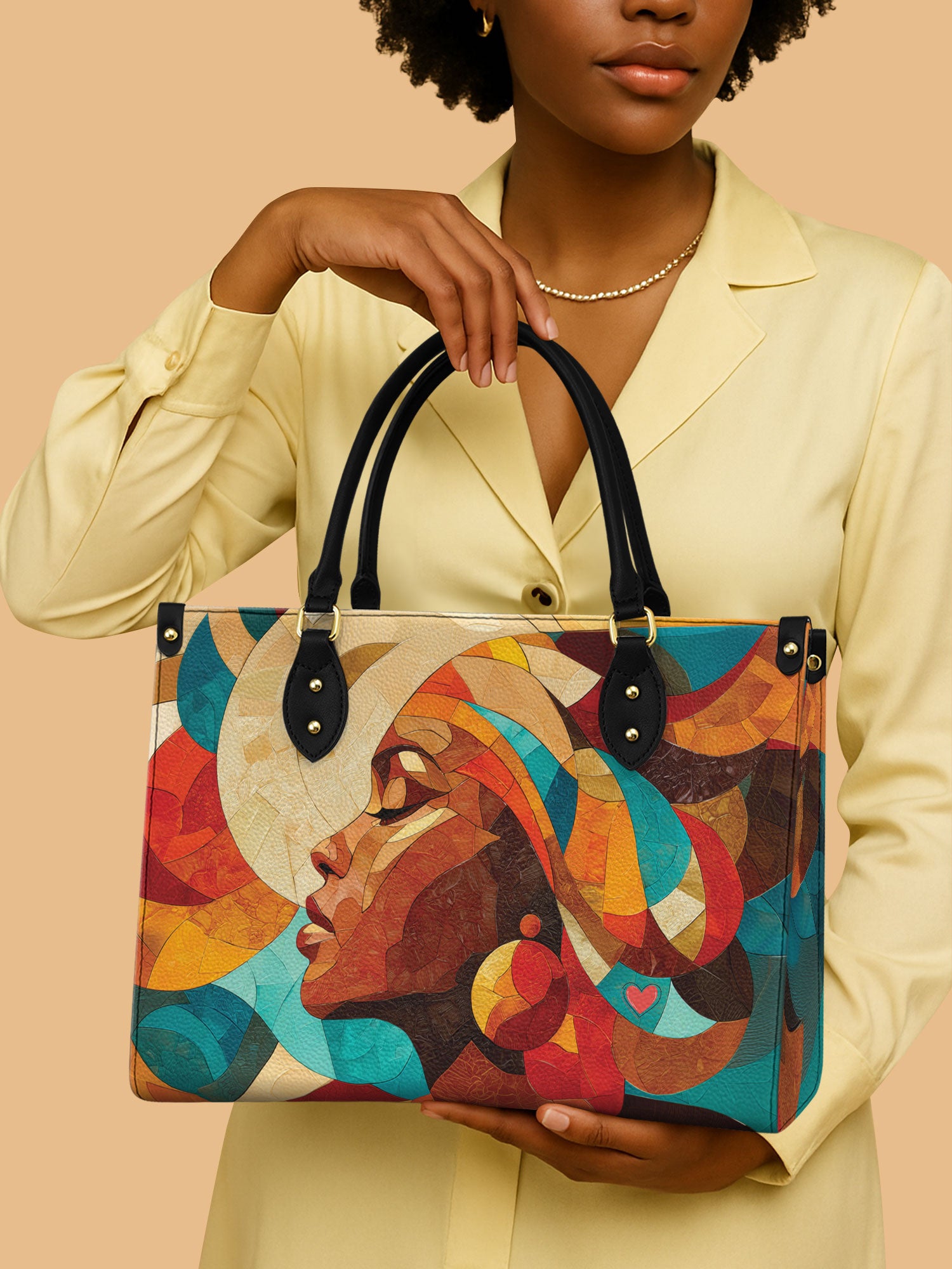 Sunwoven Premium Leather Handbag QR0TV044