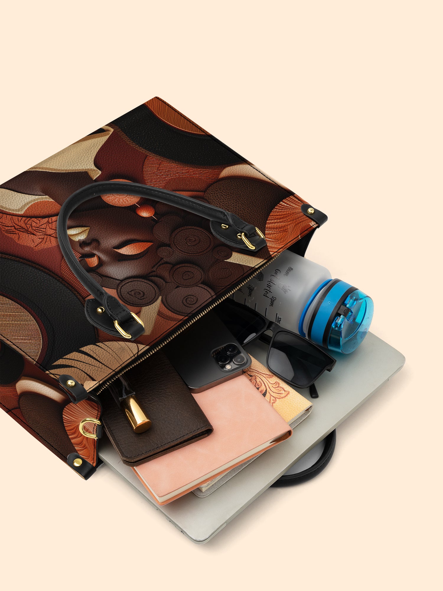 Twist & Rise Premium Leather Handbag QR0TD147