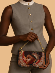 Cocoa Halo Classic Zip Pochette QR0XD224