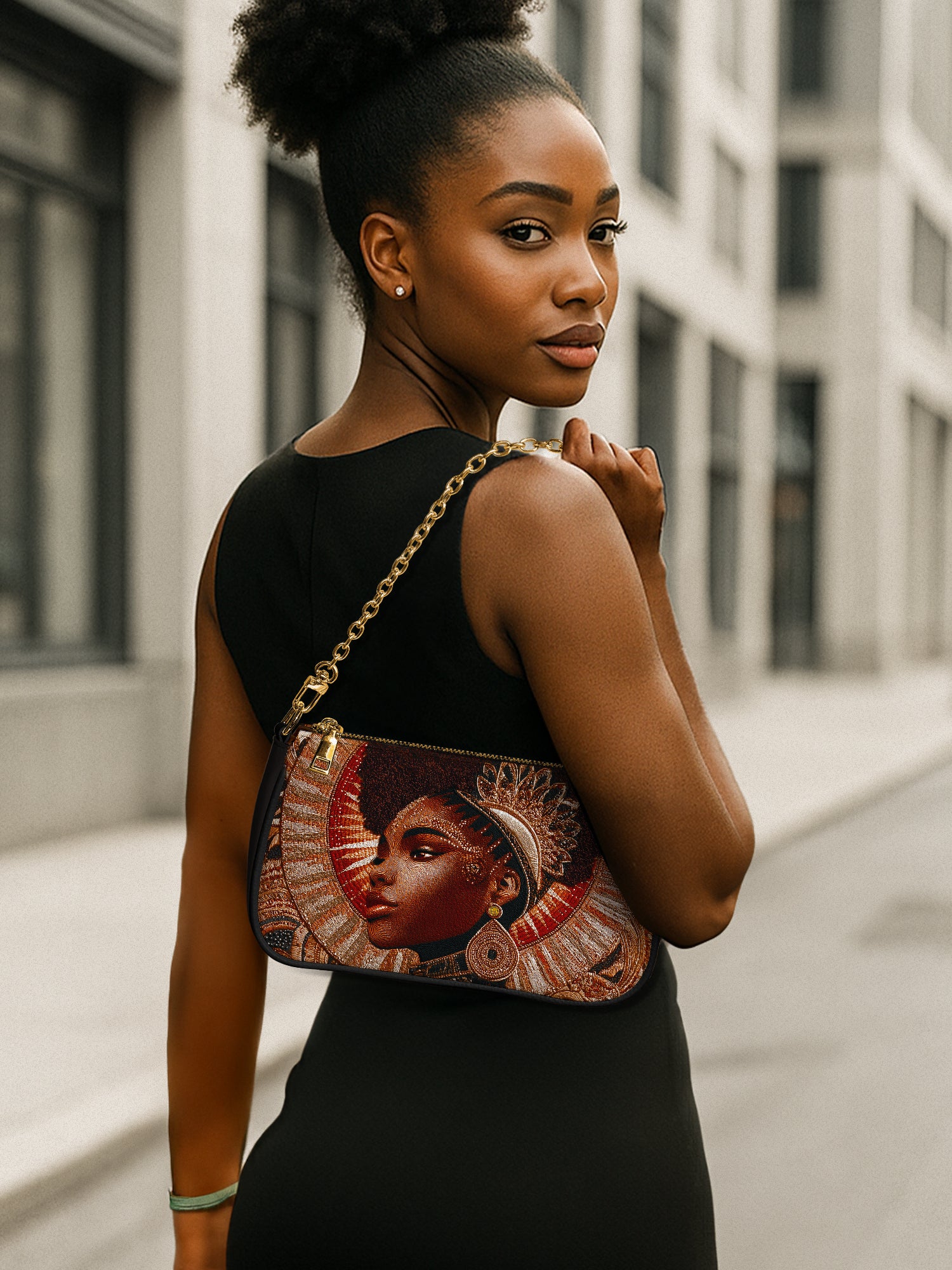 Cocoa Halo Classic Zip Pochette QR0XD224