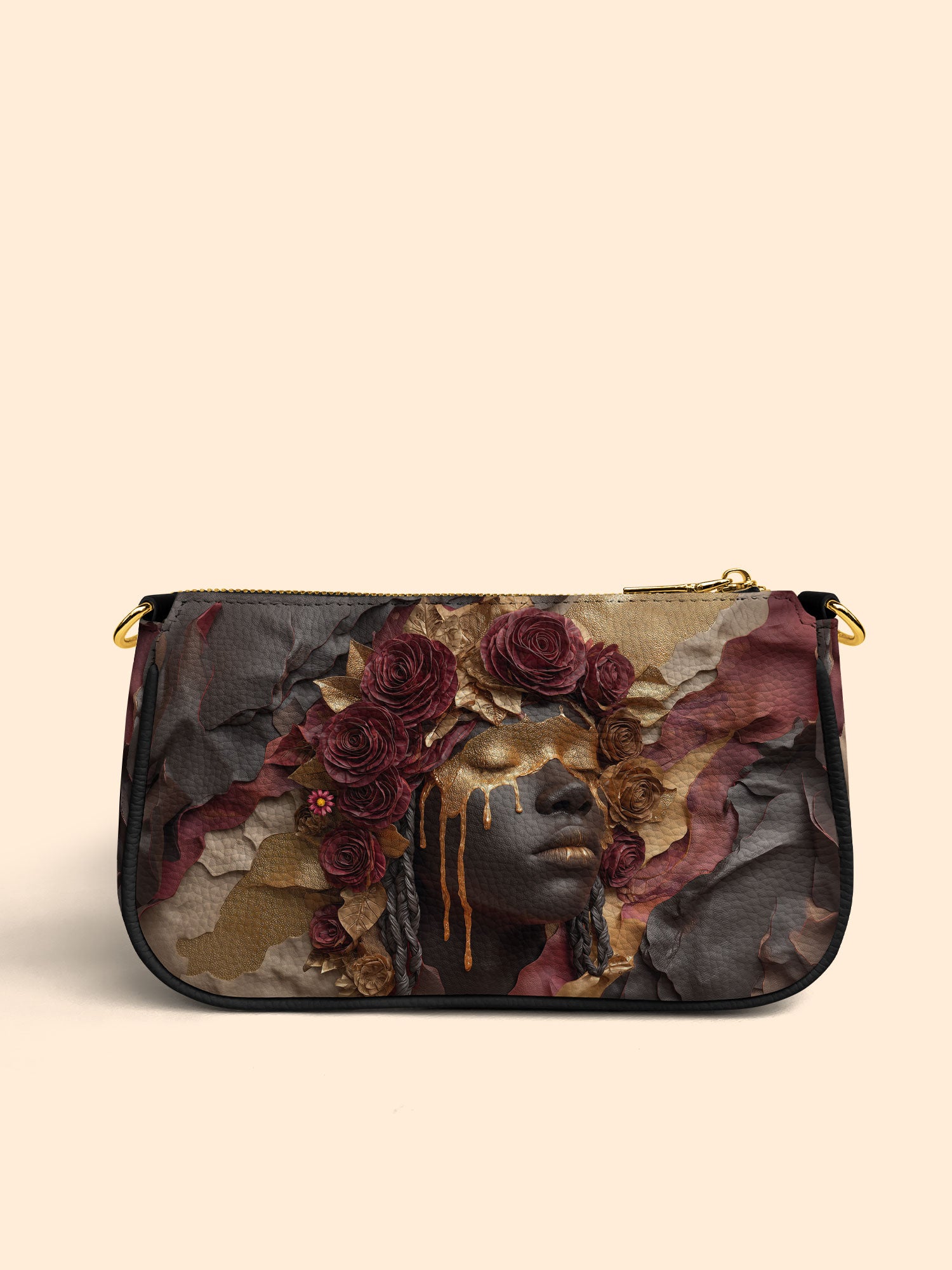 Dripping Petals Classic Zip Pochette QR0TD107