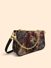 Dripping Petals Classic Zip Pochette QR0TD107