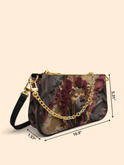 Dripping Petals Classic Zip Pochette QR0TD107