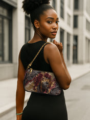 Dripping Petals Classic Zip Pochette QR0TD107