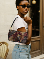 Dripping Petals Classic Zip Pochette QR0TD107