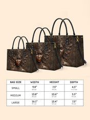 Ancestor Call Premium Leather Handbag QR0XD241