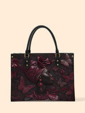 Crimson Rite Premium Leather Handbag QR0XD240