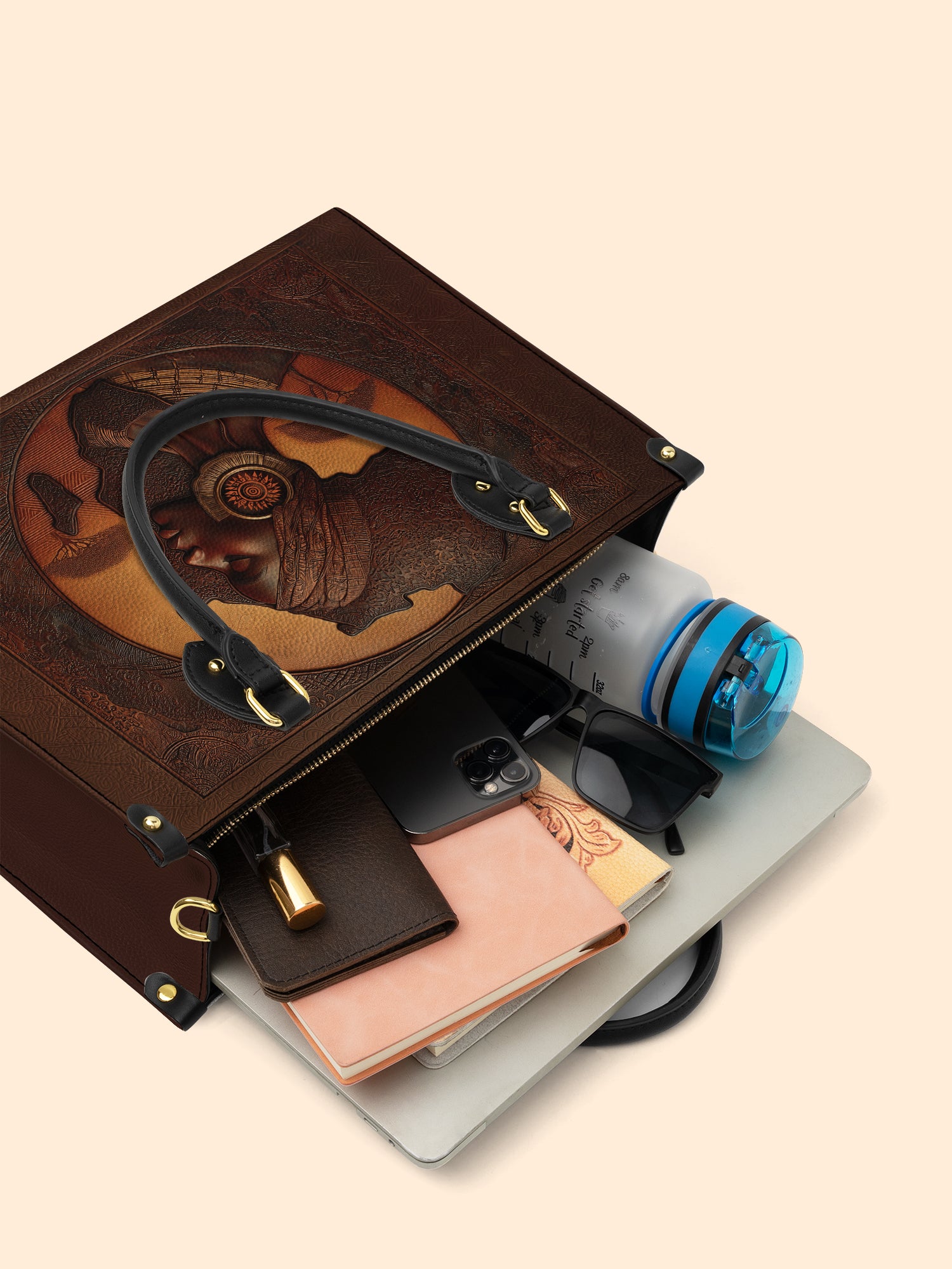 Earth & Africa Premium Leather Handbag QR0TD153