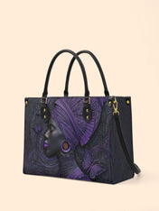 Midnight Crown Premium Leather Handbag QR0XD250
