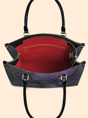 Midnight Crown Premium Leather Handbag QR0XD250