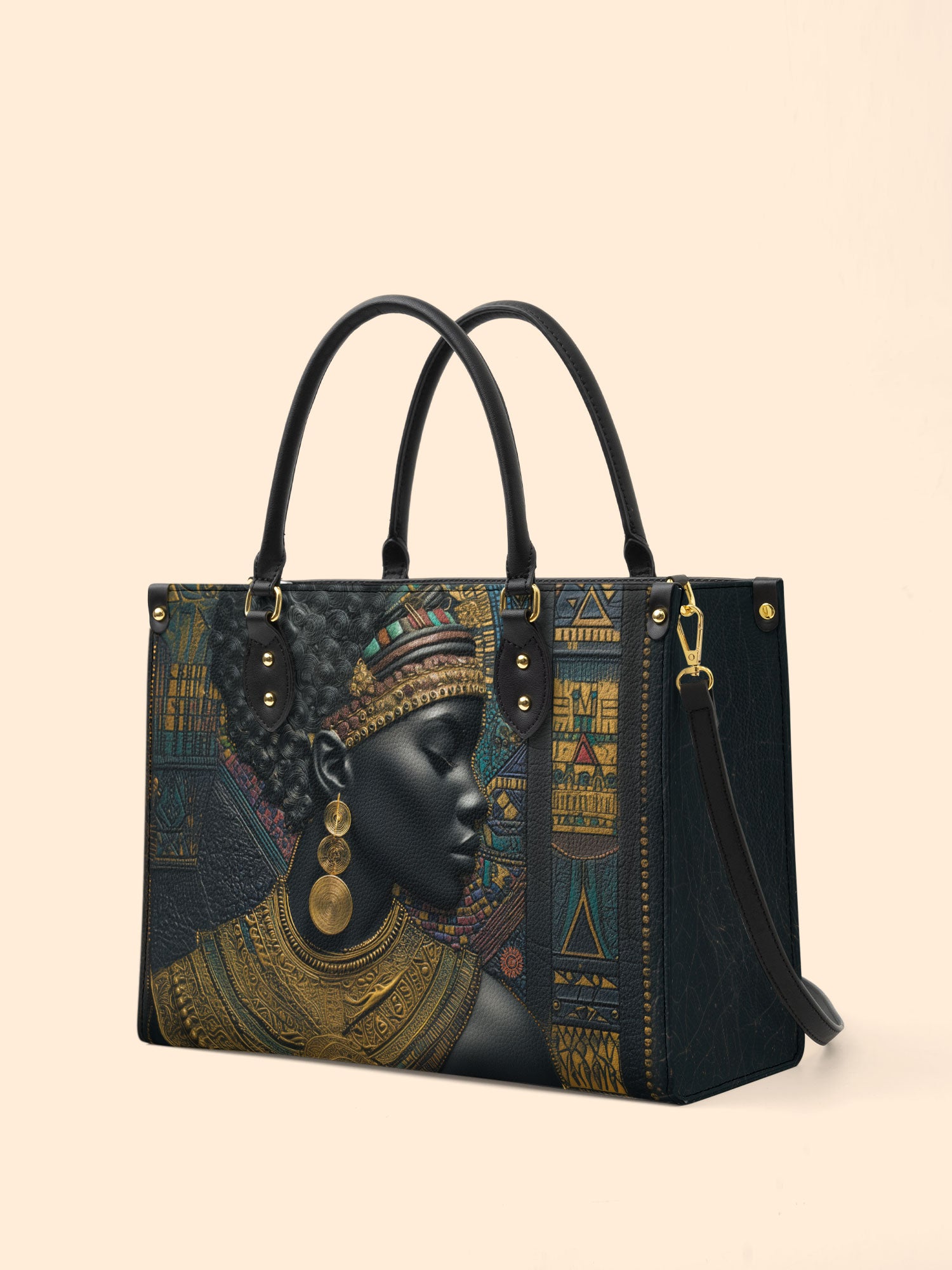 Rooted Grace Premium Leather Handbag QR0XD251