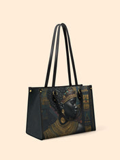 Rooted Grace Premium Leather Handbag QR0XD251