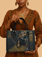 Rooted Grace Premium Leather Handbag QR0XD251