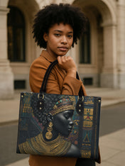 Rooted Grace Premium Leather Handbag QR0XD251