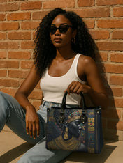 Rooted Grace Premium Leather Handbag QR0XD251