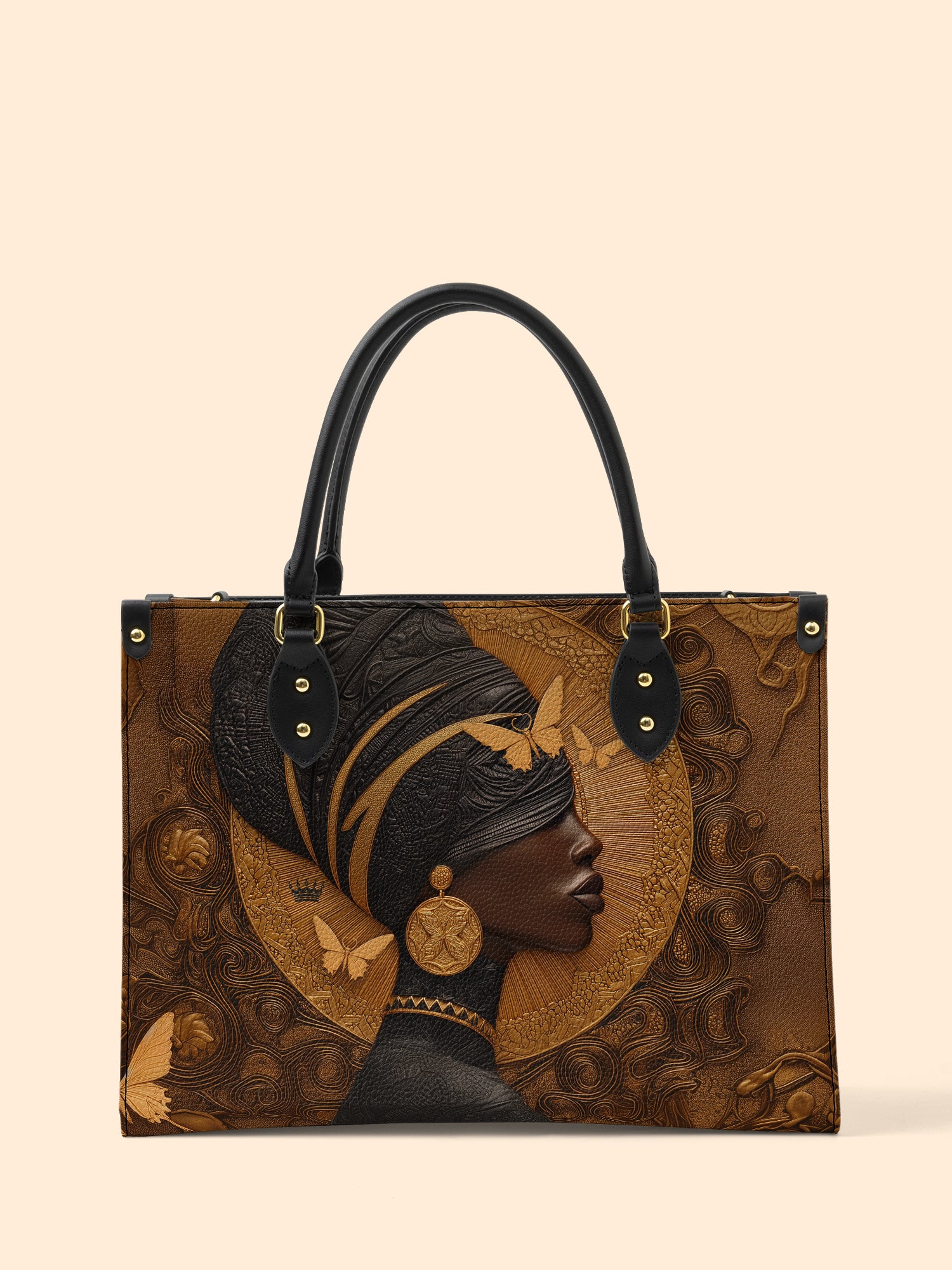 Silent Queen Premium Leather Handbag QR0XD242