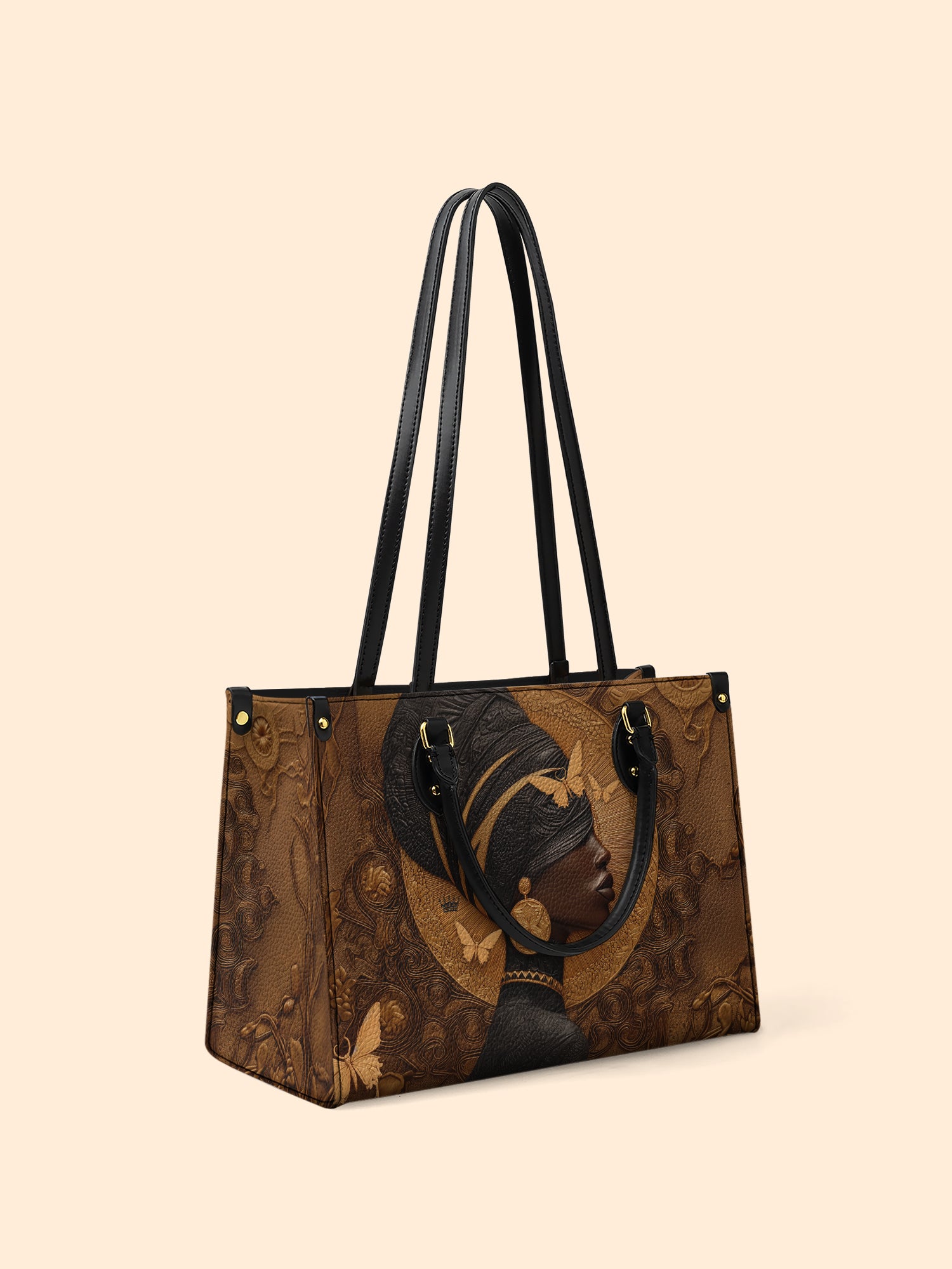 Silent Queen Premium Leather Handbag QR0XD242