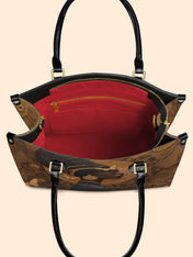 Silent Queen Premium Leather Handbag QR0XD242