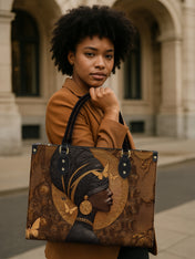 Silent Queen Premium Leather Handbag QR0XD242