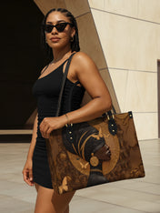 Silent Queen Premium Leather Handbag QR0XD242