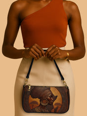 Earth & Africa Classic Zip Pochette QR0TD152