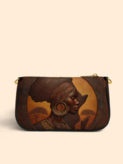 Earth & Africa Classic Zip Pochette QR0TD152