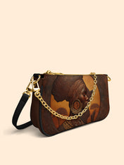 Earth & Africa Classic Zip Pochette QR0TD152