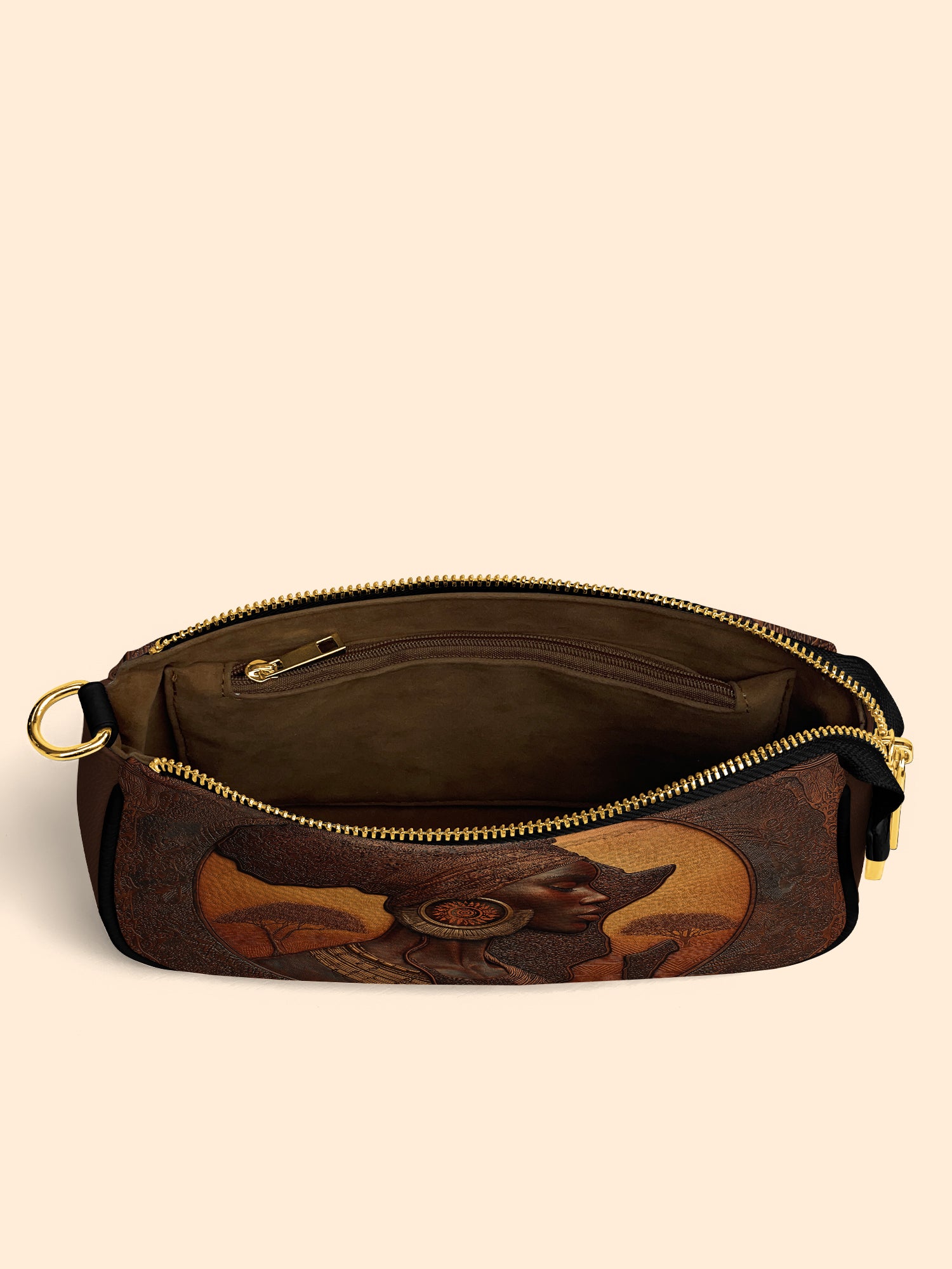 Earth & Africa Classic Zip Pochette QR0TD152