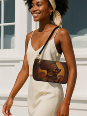 Earth & Africa Classic Zip Pochette QR0TD152