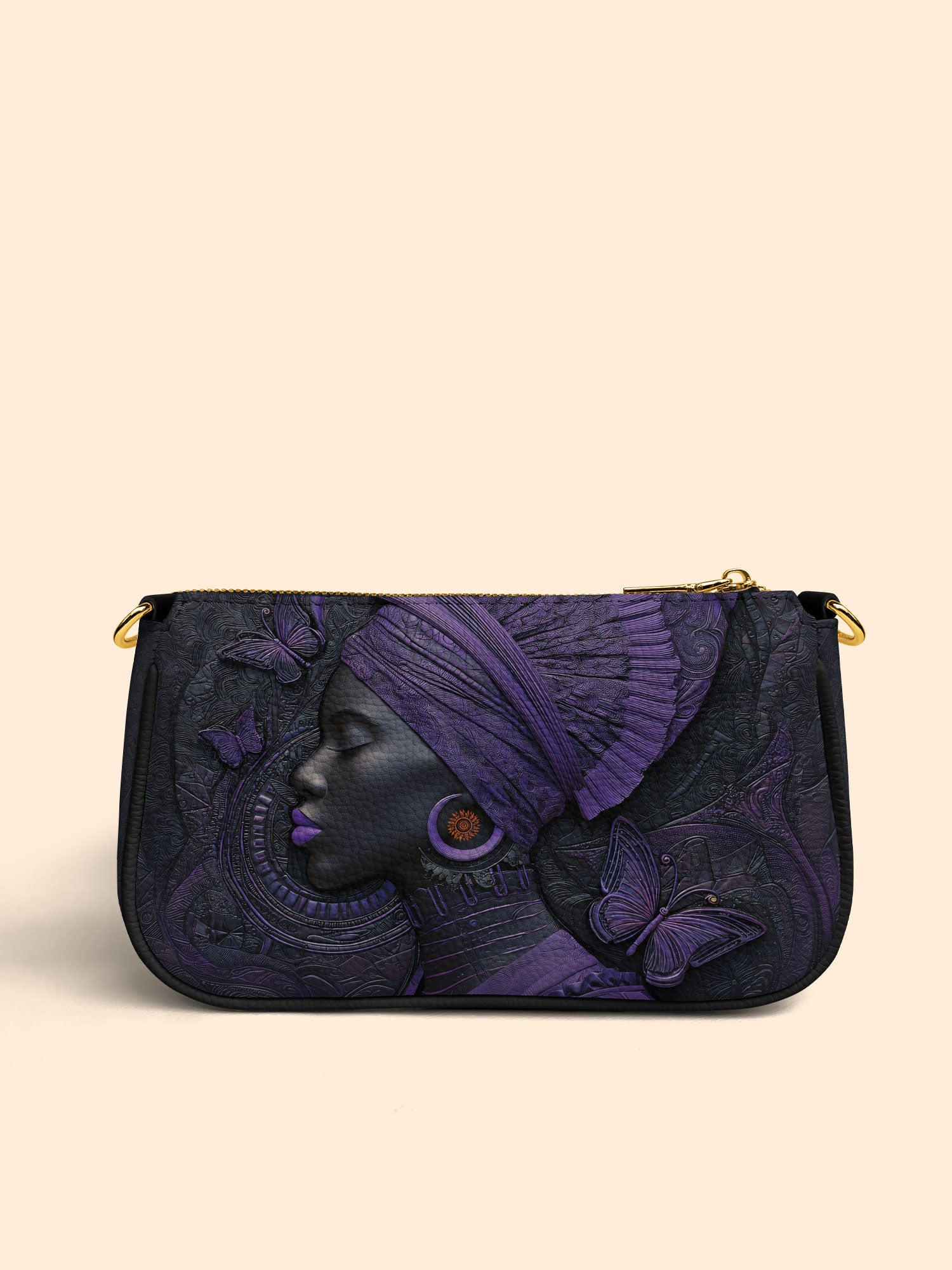 Midnight Crown Classic Zip Pochette QR0XD249