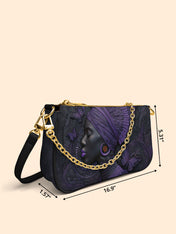 Midnight Crown Classic Zip Pochette QR0XD249
