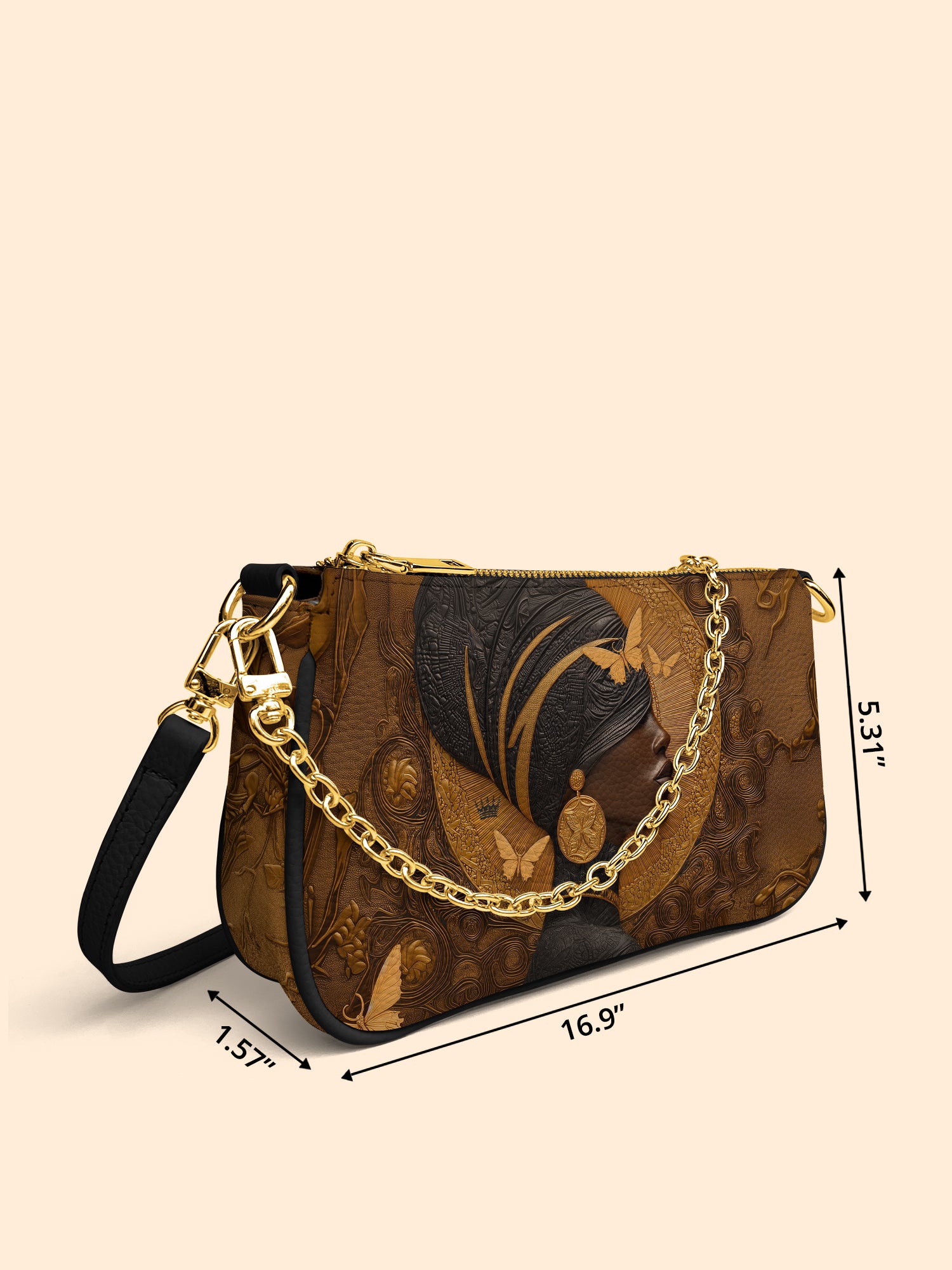 Silent Queen Classic Zip Pochette QR0XD246
