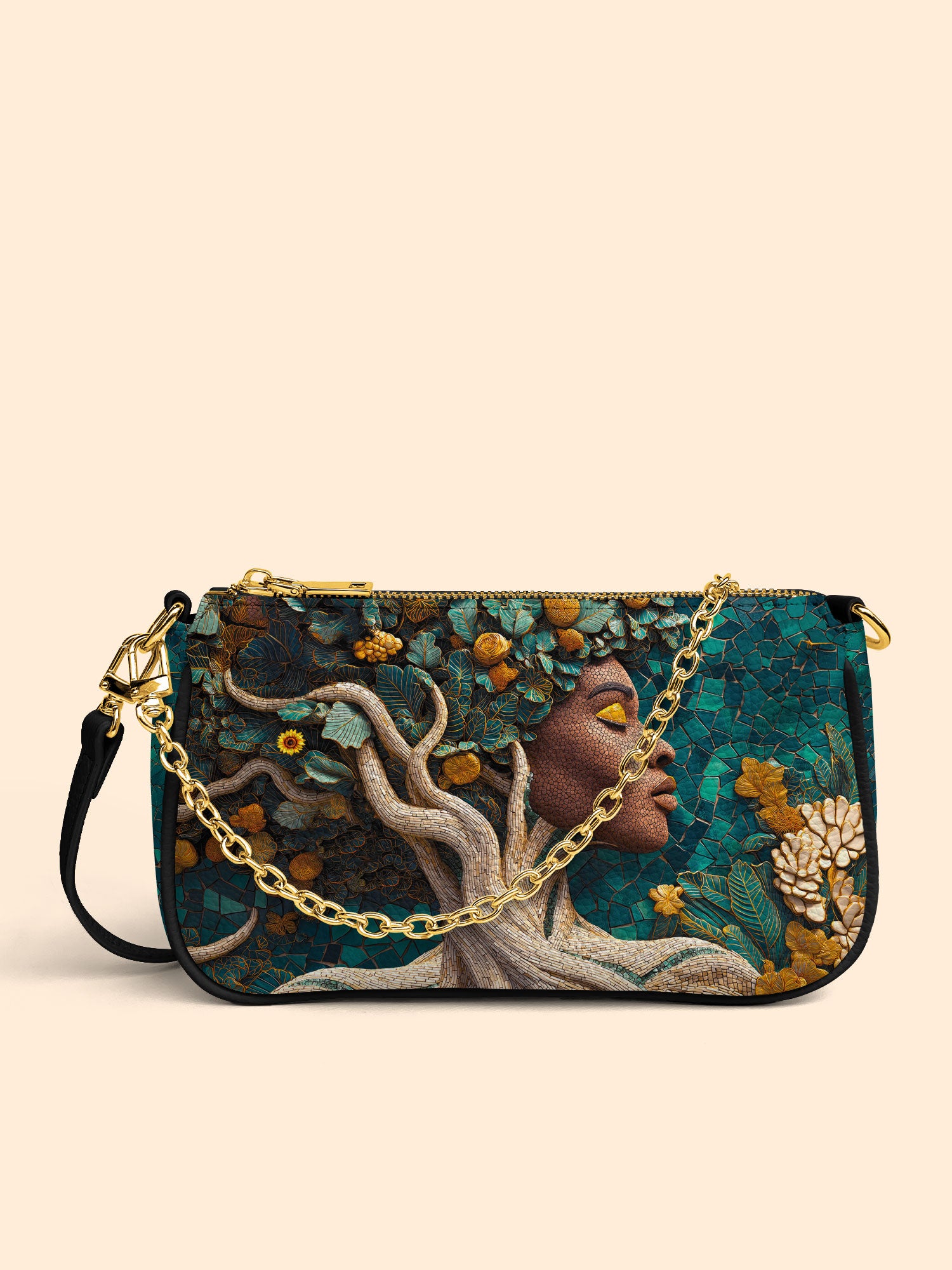 Living Ebony Classic Zip Pochette QR0TV050