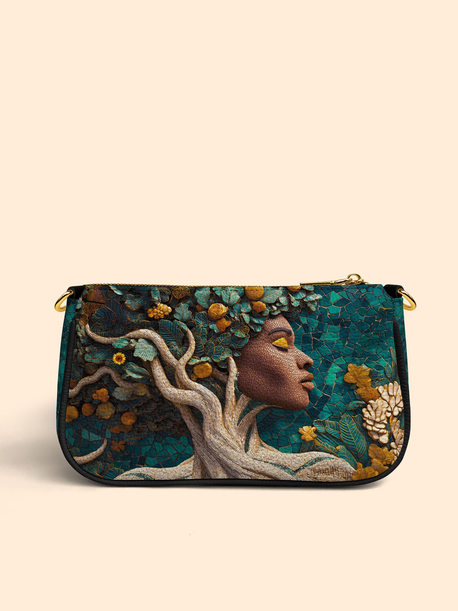 Living Ebony Classic Zip Pochette QR0TV050