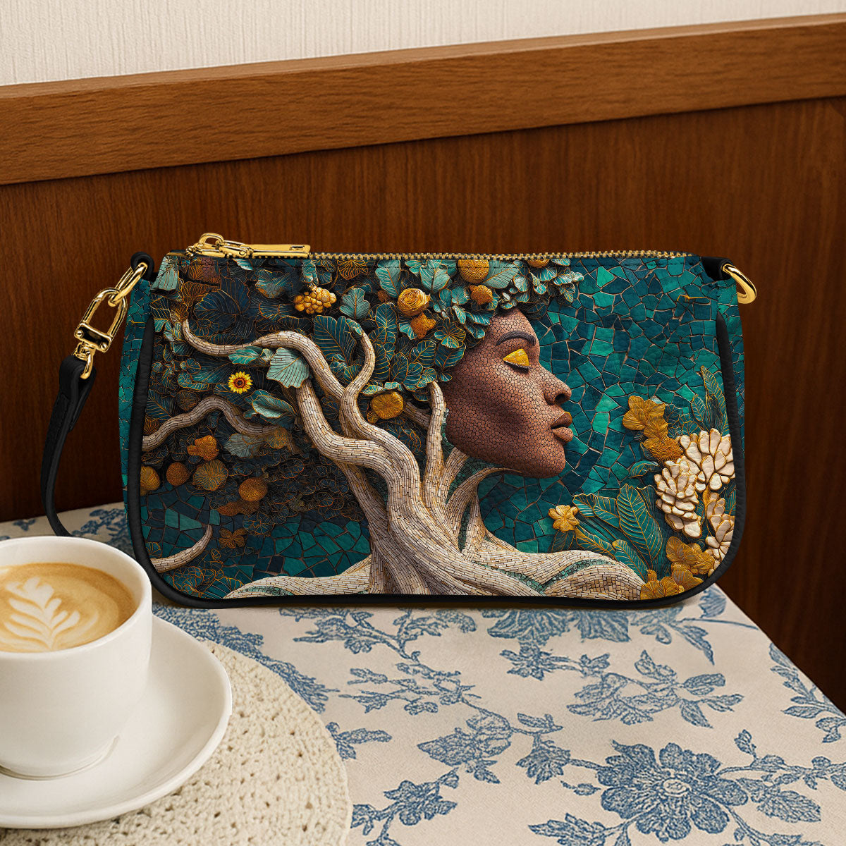 Living Ebony Classic Zip Pochette QR0TV050