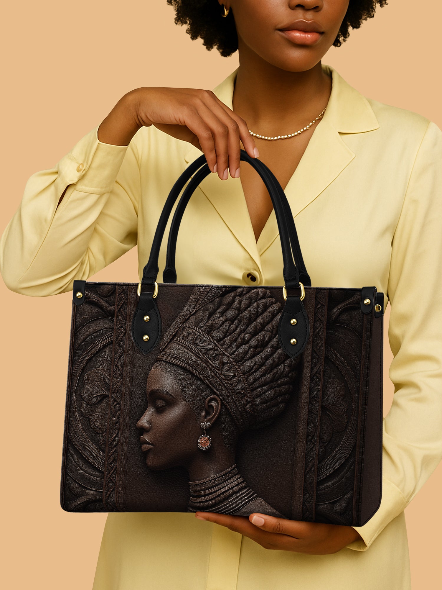 Tribal Grace Empress Premium Leather Handbag QR0XD278