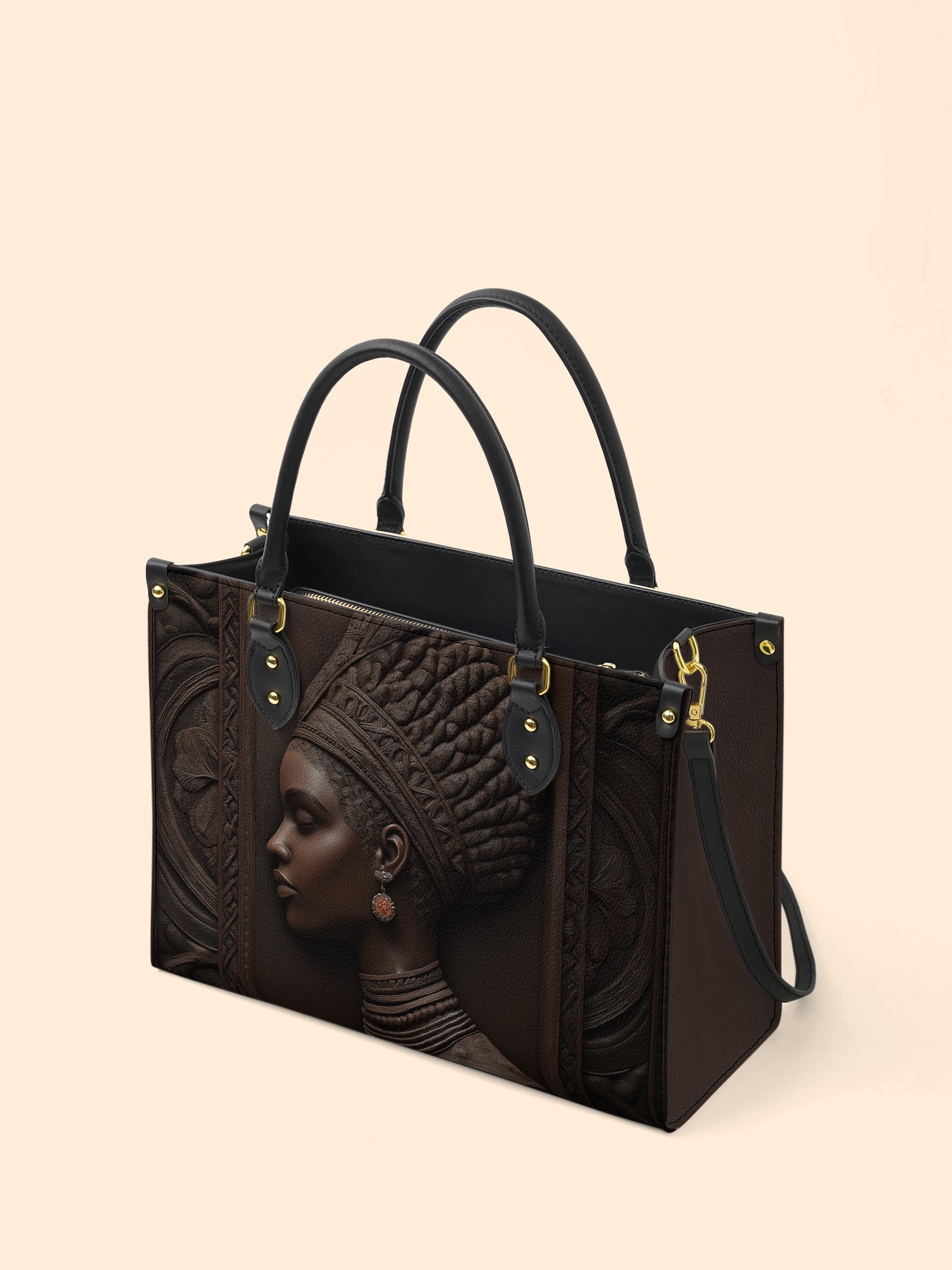Tribal Grace Empress Premium Leather Handbag QR0XD278