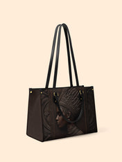 Tribal Grace Empress Premium Leather Handbag QR0XD278